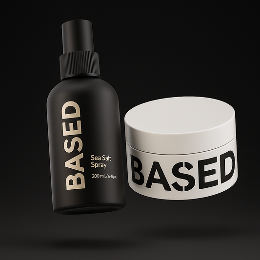 Sea Salt Spray And Hairstyling Clay Bundle